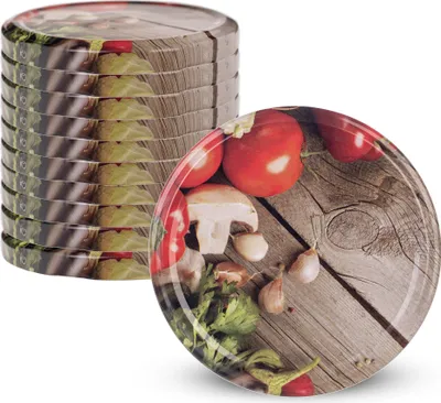 Image de KADAX 10x couvercles pour bocaux Fi 82 Couvercles pour bocaux Couvercles pour conserves