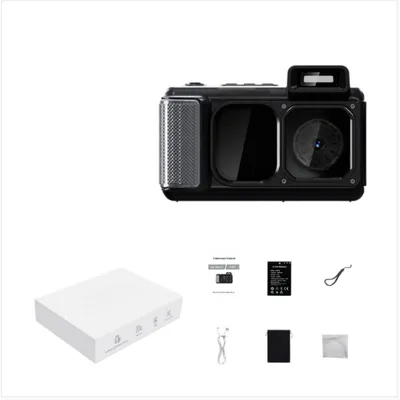 Produktbild von INF IP68 Unterwasserkamera 15m 48MP Dual Plastik 12.3x4.4x8cm Tauchen Schwarz