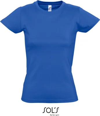 Produktbild von SOLs 11502 | Imperial Women / Damen T-Shirt - Farbe: Royal Blue - Größe: M