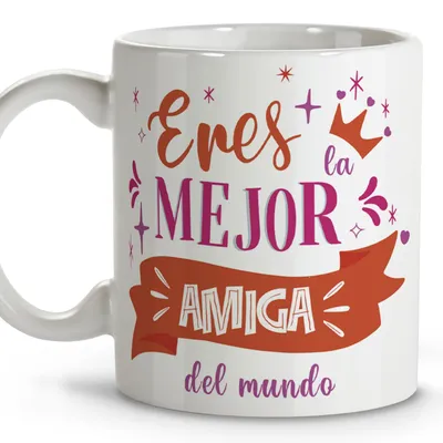 Keramiktasse für Freundinnen, 330 ml, originelles Geschenk