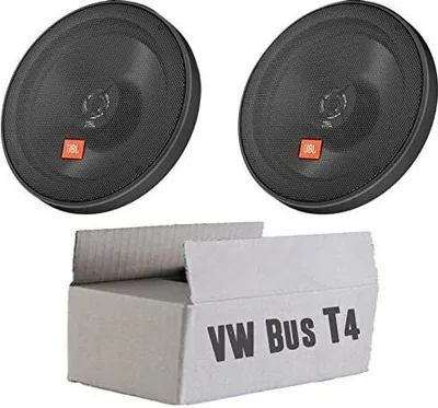 Produktbild von JBL STAGE2 624 | 2-Wege | 16,5cm Koax Lautsprecher - Einbauset passend für VW Bus T4 Front - justSOUND
