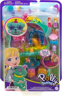 Produktbild von Mattel HRD35 - Polly Pocket - Erdbeer-Bärchen-Schatulle