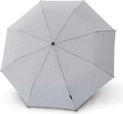 Image de Knirps parapluie de poche parapluie T.200 Medium Duomatic Melange Grey gris clair