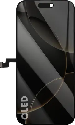 Immagine prodotto di Avizar, display OLED rigido premontato per iPhone 16 Pro Max, nero
