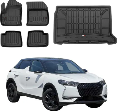 Immagine prodotto di Set di tappetini e fodere per il bagagliaio OMAC per DS DS3 E-Tense 2018-2025 gomma 5x