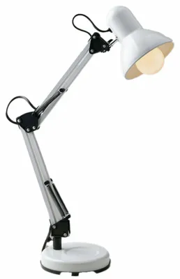 Produktbild von FANEUROPE Architteto Klemm-Tischleuchte, 1xE27, 60 x 42 cm, weiß, Metall