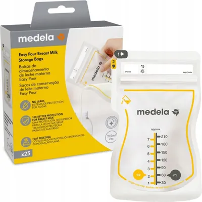 Image de 6326 Sacs De Conservation Du Lait Maternel 25Pcs