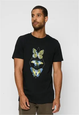 Obrázek produktu pro Pánské tričko Mr. Tee Butterfly Night Tee black - XL