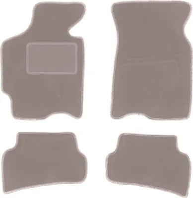Immagine prodotto di Tappetini auto in velluto per Mazda MX-6 I coupé (1988-1992) - set di tappetini LUX beige (4 pezzi)