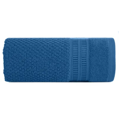 Produktbild von Eurofirany Handtuch Badetuch Duschtuch aus Baumwolle 50x90 cm blau Saunatuch Badezimmer