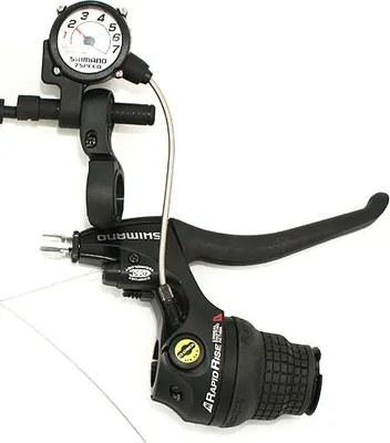 Immagine prodotto di Gruppo cambio/freno SHIMANO REVOSHIFT Cambio a 7 velocità con rotazione
