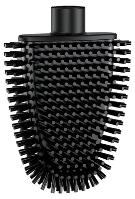 Produktbild von Cleany WC Ersatzbürste flach, schwarz