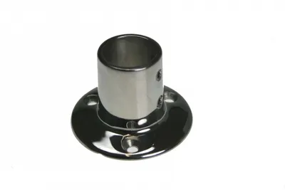 Produktbild von Relingsfuß Edelstahl 90° 25mm Rohr