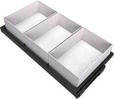 Image de Jeu de d'inserts latéraux pour Penderie escamotable pour Hang- Plastique- Peint gris pierre