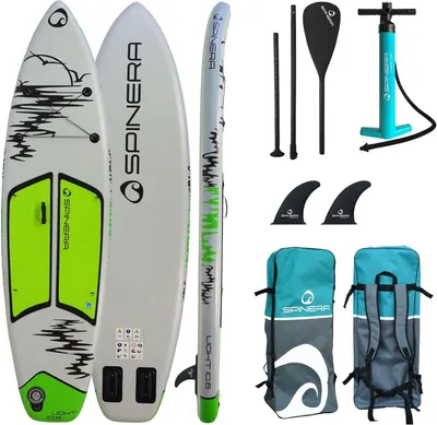 Image de SPINERA SUP LIGHT 10.6 ULT - Planche de surf gonflable Stand Up Paddle, kit SUP 320 cm