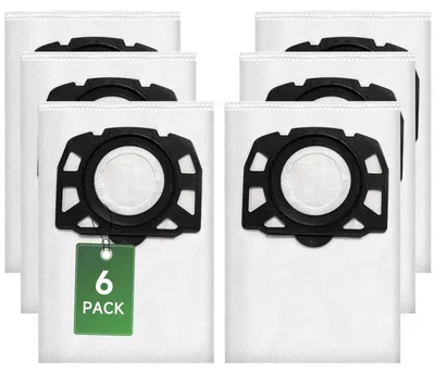 Immagine prodotto di Sacchetti per aspirapolvere per modelli WD4, WD5, WD6 e altri - confezione da 6 pezzi