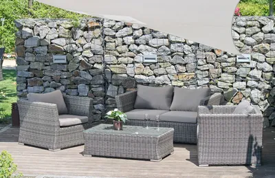 Produktbild von Lounge Gruppe AVILA 4-teilig