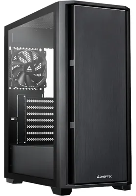 Zdjęcie produktu dla Chieftec AS-02B-TG-OP, Midi Tower, PC, Czarny, ATX, micro ATX, Mini-ITX, Wielo, 16,5 cm