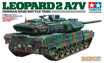 Zdjęcie produktu dla Model RC Leopard 2 A7V w skali 1:16 z pełnym wyposażeniem
