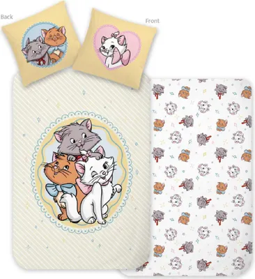 Obrázek produktu pro Disney Classics Roztomilé Aristocats Sada sázek 140×200cm, 70×90 cm