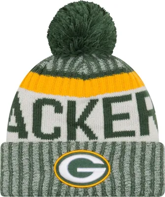 Zdjęcie produktu dla New Era NFL SIDELINE Bobble Winter Mütze - Green Bay Packers