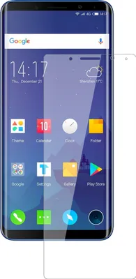 Produktbild von 2x Schutzfolie für Elephone U - Anti-Shock 9H Folie dipos Glass Displayfolie
