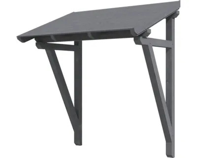 Produktbild von SKAN HOLZ Vordach Paderborn 2 grau 242x156 cm