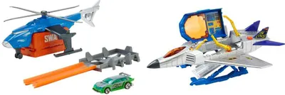 Produktbild von Mattel Hot Wheels Launch Into Action Spielset (Motivauswahl) Fahrzeug-Tankjet
