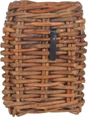 Produktbild von A2 Living Rattan Korb MINI Eckig  27x40 Blumentopf Blumenkübel Pflanzkorb Rattan