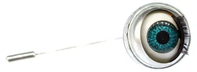 Produktbild von Auge Krawattennadel Miniblings Anstecknadel Krawattenhalter Halloween Mensch