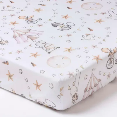 Produktbild von Candy Circus Spannbettlaken 140x70cm