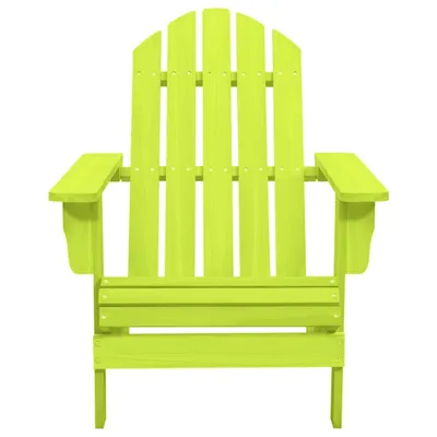 Immagine prodotto di Sedia Giardino Adirondack in Legno Massello di Abete Verde