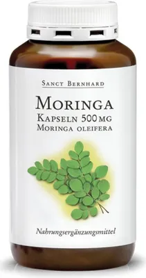 Produktbild von Sanct Bernhard Moringa Kapseln 500 mg - 240 Kapseln