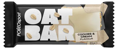 Immagine prodotto di Barretta di avena Polleo, gusto Cookies & Cream, 80 g