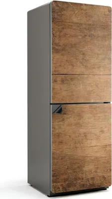 Zdjęcie produktu dla Drewniana konstrukcja tablicy - Magnetyczna osłona lodówki - Folia dekoracyjna magnetyczna do kuchni - Magnes na lodówkę deco - Samoprzylepna tablica magnetyczna - Folia magnetyczna na drzwi lodówki - 70x190 cm