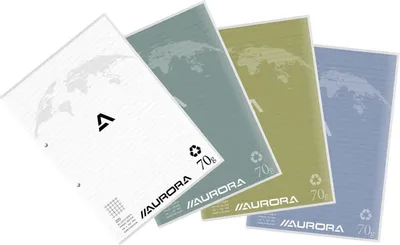 Zdjęcie produktu dla Aurora 5411028071012, A4, Papier w kratkę, 210 mm, 297 mm
