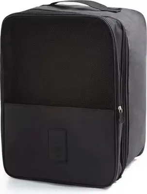 Image de Da436 Sac À Chaussures De Voyage Portable Noir