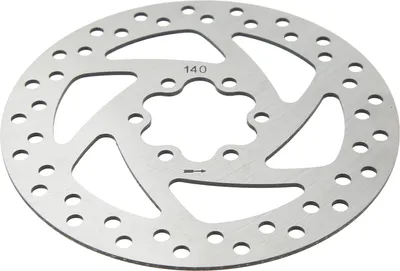 Zdjęcie produktu dla Hamulce tarczowe do rowerów, hamulce tarczowe z 6 śrubami, 140 mm stal nierdzewna, 6-otworowa tarcza hamulcowa do skuterów do modyfikacji skuterów elektrycznych