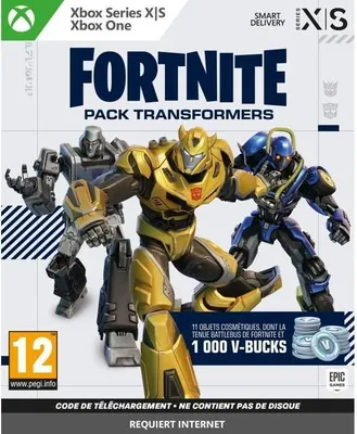 Immagine prodotto di JUST FOR GAMES Fortnite Pack Transformers - Gioco Xbox One e Xbox Series X