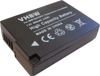 Vhbw Akku Für Panasonic Lumix DMC-FZ72 – 800 MAh, 7,2 V, Mit Infochip, Ersatz Für BP-DC9
