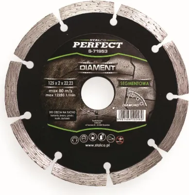 Image de lame diamantée 125mm segmentée STALCO