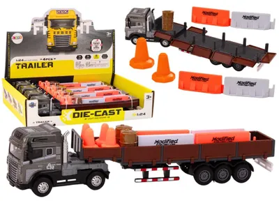 Image de Camion avec remorque 1:24 Tir voiture camion accessoires sons