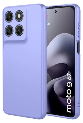 Produktbild von Motorola Moto G67 / G77 Hülle - Coverup Colour TPU Back Cover - Lavendel