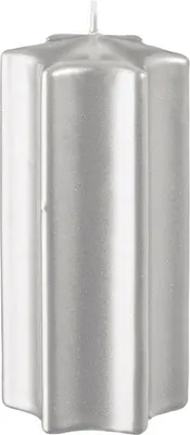 Produktbild von Sternkerzen Silber 120 x Ø 60 mm, 8 Stück