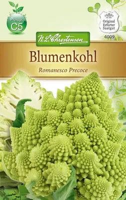 Produktbild von Blumenkohl Romanesco Precoce | Blumenkohlsamen von N.L. Chrestensen