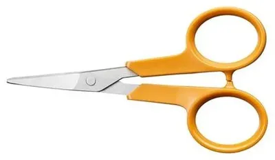 Obrázok produktu pre Nožnice na látky, 10 cm, ohnuté, FISKARS "Classic", oranžové