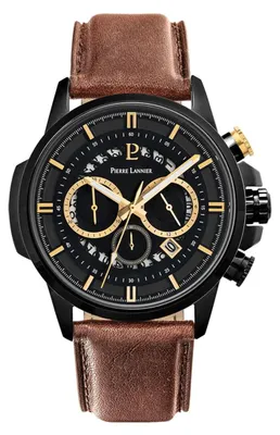 Produktbild von Pierre Lannier Chronographen Sentinelle Noir