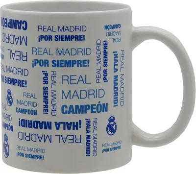 Image de Tasse en céramique Real Madrid 330 ml pour café et thé
