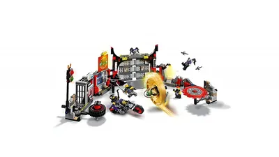 Produktbild von LEGO® NINJAGO Hauptquartier der Motorradfahrer 70640