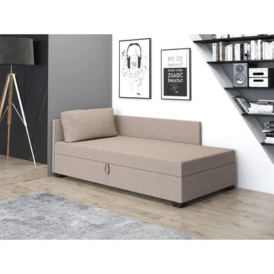 Obrázok produktu pre Čalúnená jednolôžková posteľ 100x195 SARAH PLUS 1 - béžová